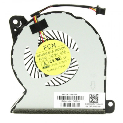 Ventilator laptop, HP, FAN PROBOOK, 450/455/470/G2/445/440, Gri foto