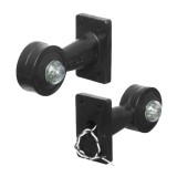 Lampa gabarit auto BestAutoVest 12V/ 24V cu LED, cu brat de 100mm, Stanga, Rosu- Alb