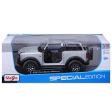Masina metalica, Maisto, Ford Bronco Badlands 2021, 1:18, Gri