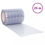 Cumpara ieftin Perdea pentru usa, transparent, 300 mmx2,6 mm 25 m, PVC