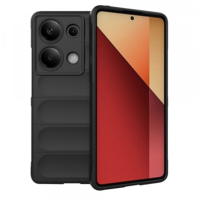 Husa pentru Xiaomi Redmi Note 13 Pro 4G / Poco M6 Pro 4G, Techsuit, Magic Shield, Neagra foto
