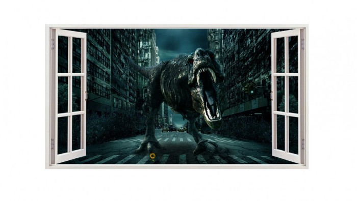 Sticker decorativ cu Dinozauri, 85 cm, 4349ST
