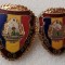 Lot 2 insigne militare RSR Militar de frunte varianta mare si mica **