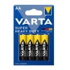 Baterii Varta Supelife AA 1.5V, zinc carbon, set 4 bucati