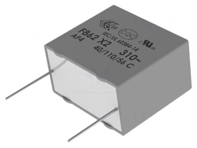 Condensator Polipropilenă 1,5uF &amp;plusmn;10% 27,5mm foto