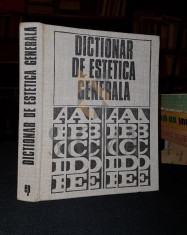 Dictionar de estetica generala - Ionel Achim foto