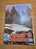 Stiinta si tehnica aprilie 1986-autoturismul lada cu tractiune fata,aurel vlaicu