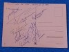 Autografe Colectie Sah Dubai 1986: Polihroniade, Spasski, Gheorghiu, Vaganian, Adorian, Muresan, Ahmicovskaia - Carte Postala Originala