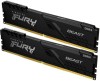 Memorie DDR Kingston DDR4 32 GB, frecventa 3200 MHz, 16 GB x 2 module, radiator, &quot;KF432C16BBK2/32&quot;