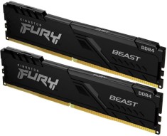 Memorie DDR Kingston DDR4 32 GB, frecventa 3200 MHz, 16 GB x 2 module, radiator, &quot;KF432C16BBK2/32&quot;