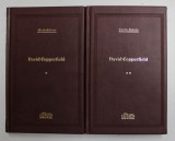 DAVID COPPERFIELD , VOLUMELE I - II de CHARLES DICKENS , 2009 *EDITIE DE LUX , * EDITURA ADEVARUL * MINIMA UZURA