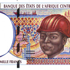 Statele Africii Centrale 5 000 Franci (P) Chad 2 000 P-604P UNC