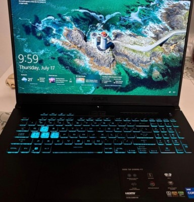Asus tuf f17 fx707 foto