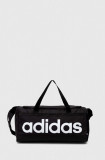 Adidas Performance geantă sport Essentials Linear Medium culoarea negru HT4743