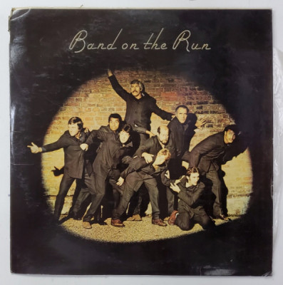 PAUL McCARTNEY AND WINGS - BAND ON THE RUN , DISC VINYL , ANII &amp;#039;70 foto