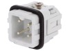 Conector HDC cu Inserturi Contact Tată 4P 10A