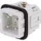 Conector HDC cu Inserturi Contact Tată 4P 10A