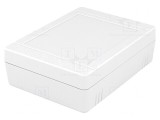 Carcasă universală ABS gri 89x119x38mm, KRADEX
