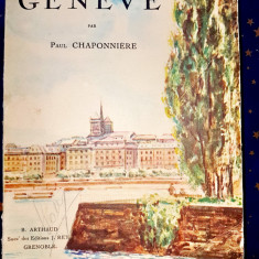 I-C223-GENEVA-CARTE ALBUM VECHI ANUL 1930. Paul Chaponniere.