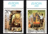 SERBIA si MUNTENEGRU 2003, EUROPA CEPT, serie neuzata, MNH, Nestampilat