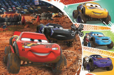 Puzzle Trefl 60 Fulger Mcqueen Cu Prietenii foto