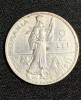 Moneda 2 lei 1911 argint