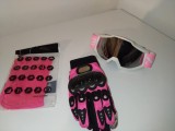 Cumpara ieftin Set accesorii off road:cagula,ochelari,manusi,produse noi