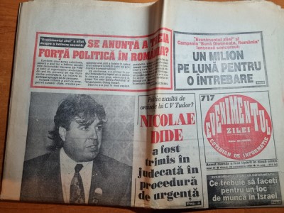 evenimentul zilei 28 octombrie 1994-dezvelirea bustului lui amza pelea bailesti foto