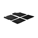Set covorase auto din cauciuc Toyota Yaris 2011-2020, Facelift 2017-05.2020 (5 usi), Negru, Gledring, 4 buc. AutoDrive ProParts