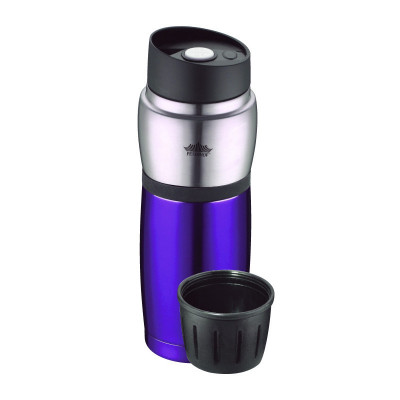 Termos inox Peterhof PH-12412, 500 ml, Albastru foto