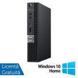 Cumpara ieftin Calculator Refurbished DELL OptiPlex 7060 Mini PC, Intel Core i3-8100T 3.10GHz, 8GB DDR4, 256GB SSD + Windows 10 Home NewTechnology Media