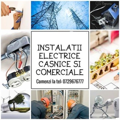 Instalații electrice - Montaj si reparații - Sediul &amp;icirc;n Orașul Constanța foto