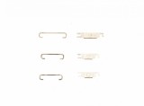 Set Taste Laterale Argintii iPhone 13 Pro / 13 Pro Max - Butoane Volum, Power, Mute
