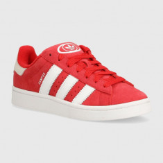 adidas Originals sneakers din piele Campus 00s J culoarea rosu, IG1230