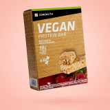 Baton de proteine VEGAN fructe de pădure x 4, Domyos