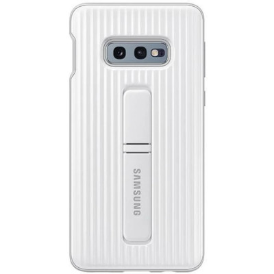 Husa Cover Hard Samsung Standing pentru Samsung Galaxy S10e Alb foto