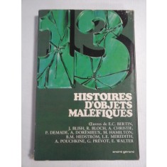 HISTOIRES D&#039;OBJETS MALEFIQUES - Andre GERARD