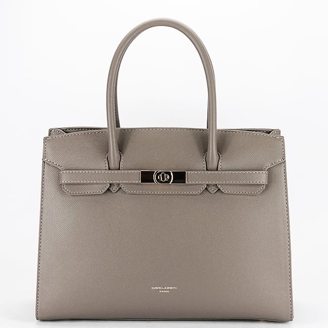 Geanta mare taupe deschis David Jones CM7391-1 17