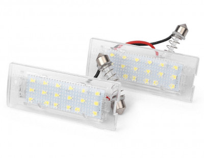 Set Lampi Numar Inmatriculare Led Bmw X3 E83 2003-2006 B102-7116 foto