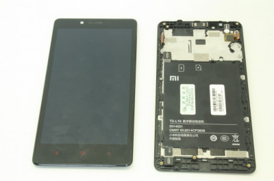 Display Xiaomi Hongmi Note 1 4G negru swap foto