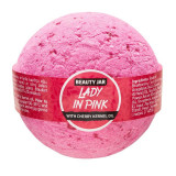 Bila de Baie cu Ulei din Samburi de Cirese Lady in Pink 150 grame Beauty Jar