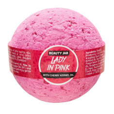 Bila de Baie cu Ulei din Samburi de Cirese Lady in Pink 150 grame Beauty Jar