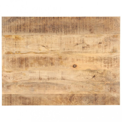 Blat de masă, 90 x 70 cm, lemn masiv de mango, 25-27 mm foto