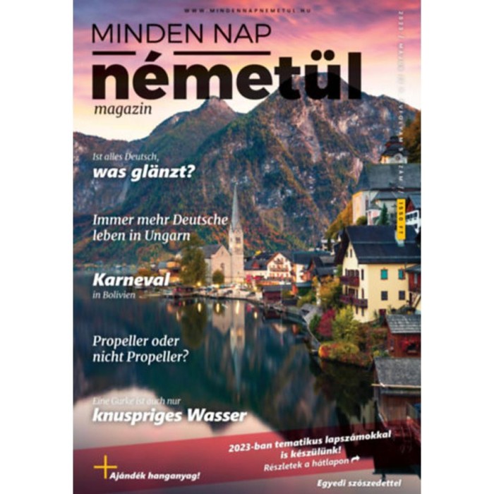 Minden Nap N&eacute;met&uuml;l - 2023. m&aacute;jus - 7. &eacute;vfolyam 5. sz&aacute;m