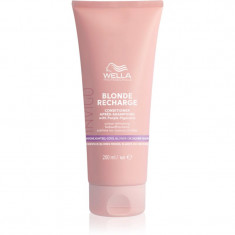 Wella Professionals Invigo Blonde Recharge balsam de par violet neutralizeaza tonurile de galben 200 ml