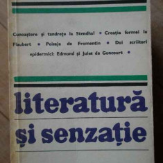 Literatura Si Senzatie - Jean-pierre Richard ,308373
