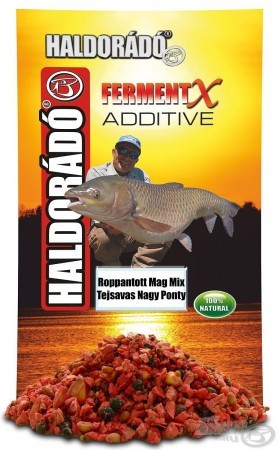 Haldorado - FermentX Additive - Amestec de seminte crocante fermentate - Crap mare 350g