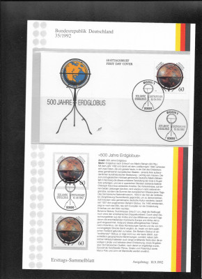 Germania FDC 35.1992 foto