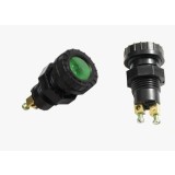 Lumina martor BestAutoVest cu bec ba9s, 12V, 2w, diametru 24mm, diametru filet 15mm, verde AutoDrive ProParts