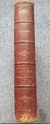 I H Radulescu Biblia sacra, Equilibru intre Antithese, Biblicele - 1858 foto